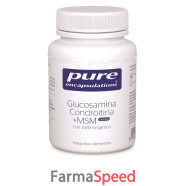 pure encapsulations glucosamina condroitina + msm 30 capsule