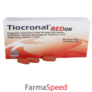 tiocronal redox 20 compresse