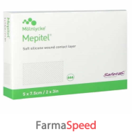 mepitel silic 5x7,5cm 10pz