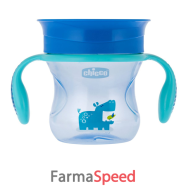 chicco tazza perfect 360 azzurra 12 mesi