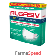 algasiv adesivo per protesi dentaria superiore 30 pezzi