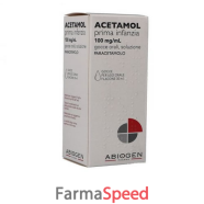 acetamol prima infanzia*os gtt 30 ml 100 mg/ml