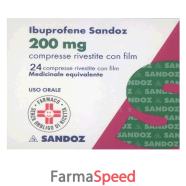 ibuprofene san -  200 mg compresse rivestite con film blister da 24 compresse 
