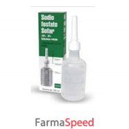 sodio fosfato (sofar)*1 flacone 120 ml 16% + 6% soluz rett