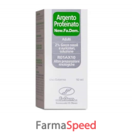 argento proteinato (new.fa.dem.)*ad gtt orl 10 ml 2%