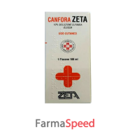 canfora (zeta farmaceutici)*soluz cutanea oleosa 100 ml 10%
