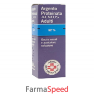 argento proteinato (almus)*ad gtt orl 10 ml 2%