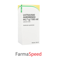 lattulosio (aurobindo)*os soluz 1 flacone 180 ml 66,7%