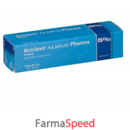 aciclovir (almus)*crema derm 3 g 5%