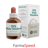 sys viola tricolore gocce 50ml