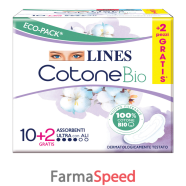 lines cotone bio ultra ali 12p