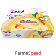 fortini creamy fruit multi fibre frutti gialli 4x100 g