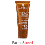 natures i solari crema gel viso antirughe spf50 50 ml