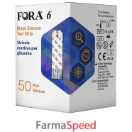 fora6 strisce glicemia 50pz