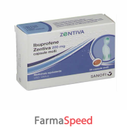 ibuprofene (zentiva)* 24 capsule molli  200 mg
