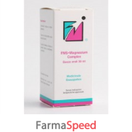 fms magnesium complex - gocce orali soluzione, flacone in vetro con contagocce da 30 ml