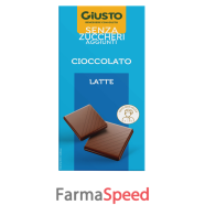 giusto s/zucch cioc latte 85g