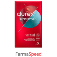 durex supersottile close fit6p