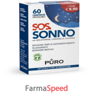 puro sos sonno 60cpr orosolub