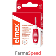 elmex interdental brush red scovolini interdentali 0,5mm 8 pezzi