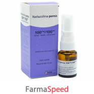 nafazolina pe - 100 mg/ml spray nasale soluzione, 1 flacone da 15 ml in vetro