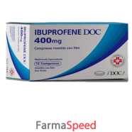 ibuprofene (doc)*12 cpr riv 400 mg