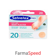 cerotto salvelox wart per verruche  23 mm 20 pezzi