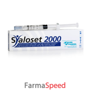 syaloset 2000 sir 1,5% 2ml 1pz