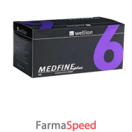 wellion medfine plus 6 31 gauge 100 pezzi