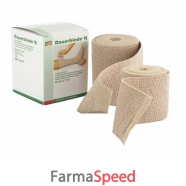 benda elastica dauerbinde k estensibilita' alta 8x700cm 1 pezzo con graffette