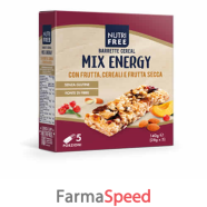 nutrifree barrette cereal mix energy 28 g x 5