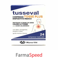 tusseval tosse plus 24 compresse