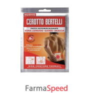 bertelli cerotto autoriscaldante 2 celle 1 pezzo