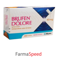 brufen dolore*os grat 24 bust 40 mg