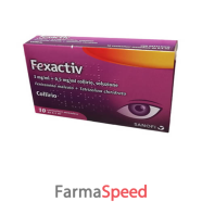 fexactiv*collirio 10 flaconi monodose 0,5ml