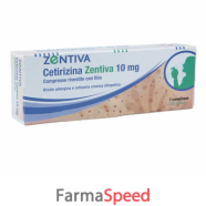 cetirizina (zentiva)*7 compresse rivestite 10 mg