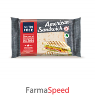 nutrifree american sandwich 60 g x 4 pezzi