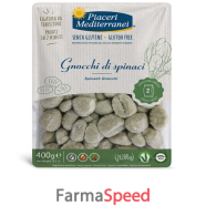 piaceri mediterranei gnocchi di spinaci 400 g