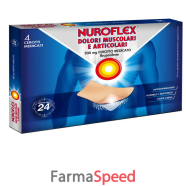 nuroflex dolori muscolari e articolari* 4 cerotti medicati 200 mg