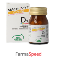 macrovyt vitamina d3 veg 60cpr