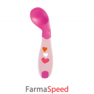 ch cucchiaio angolato 8m+ rosa