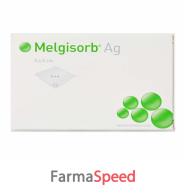 melgisorb ag medicazione 5x5cm