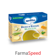 mellin brodo di verdure 10x8g