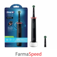 oralb pro 3 black spazz+2ref