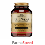 donna 45 boro cal mag 100tav