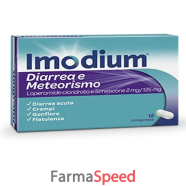 imodium diarrea e meteor*12cpr