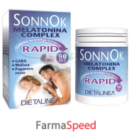 dietalinea sonnok melatonina rapid 60 compresse
