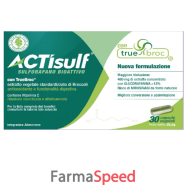 actisulf sulforafano 30 capsule vegetali