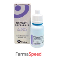 zincometil*collirio 15 ml 0,02% + 0,01%