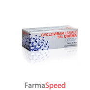 cycloviran labiale*crema derm 2 g 5%